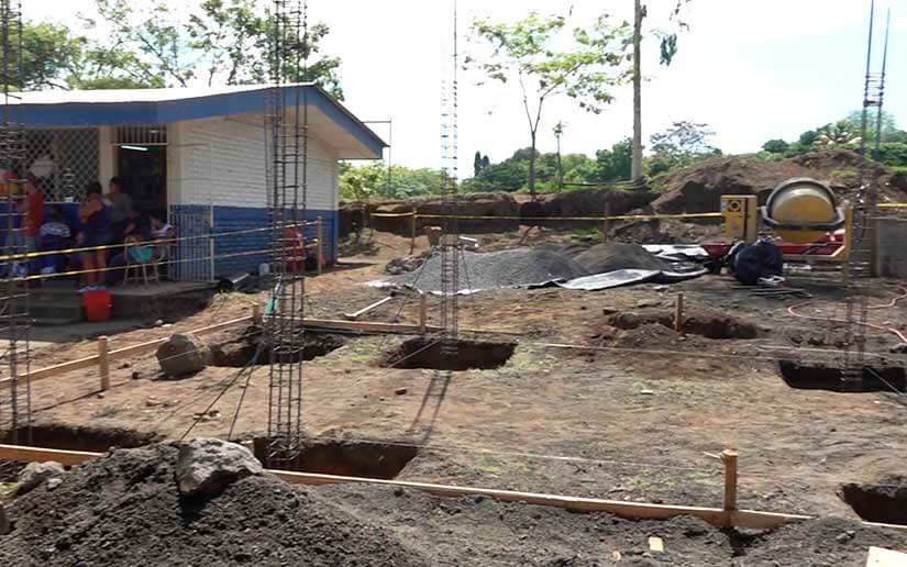 Inicia reconstrucción del colegio público Tomás Ruiz del municipio de Ticuantepe