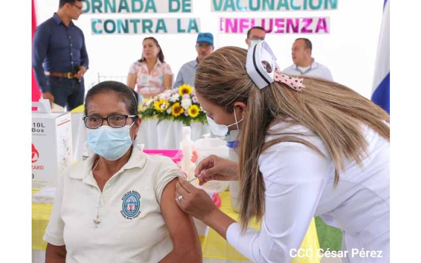 Nicaragua lanza Jornada Nacional de Vacunación contra la Influenza