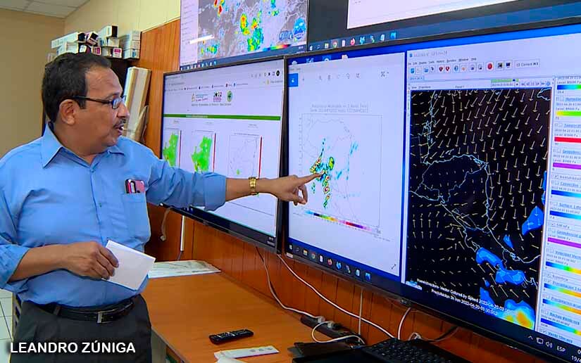 Ineter:  Dos ondas tropicales se acercan a Nicaragua