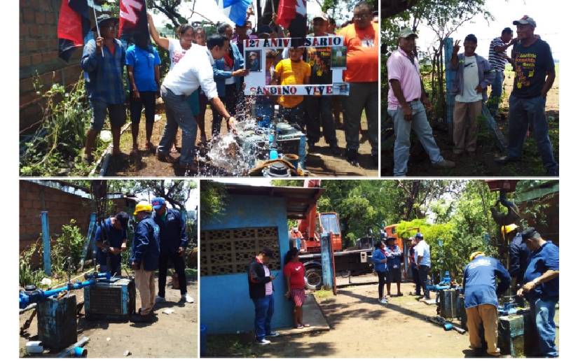 Enacal restablece agua potable en tres comunidades de Quezalguaque