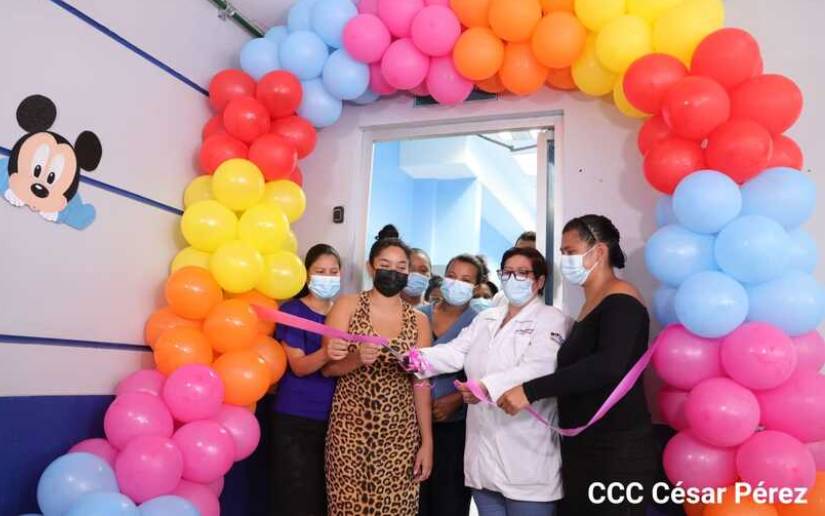 Inauguran restauración de Sala de Neonatología en Hospital Alemán Nicaragüense