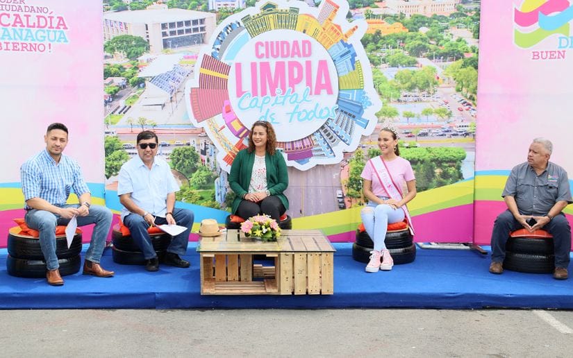 Alcaldía de Managua lanza campaña Ciudad Limpia, Capital de Todos