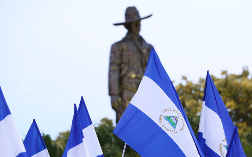 Nicaragüenses mantienen vivo el ideal de Sandino de soberanía patria
