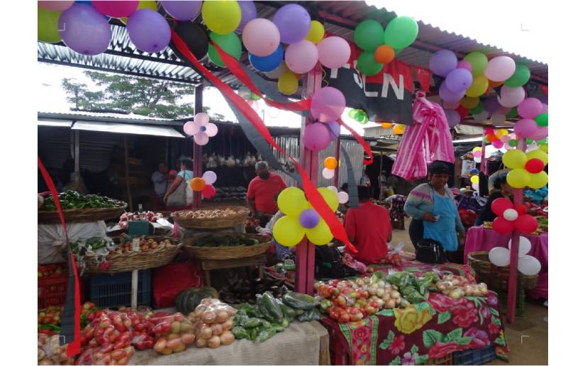 Construyen nuevos módulos en el Mercado Municipal Ernesto Fernández de Masaya
