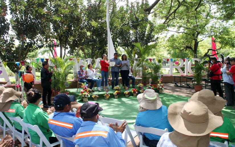 Premian a los parques más limpios y bonitos de Managua