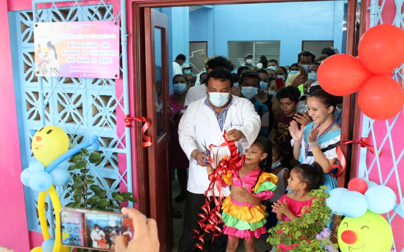 Inauguran remodelación del puesto de salud del barrio Laureles Sur