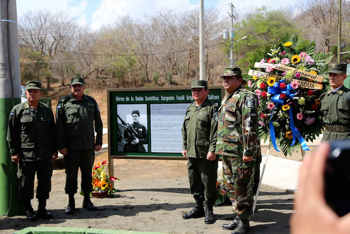 Nicaragua y Rusia conmemoran 99 Aniversario de Héroe de la Unión Soviética
