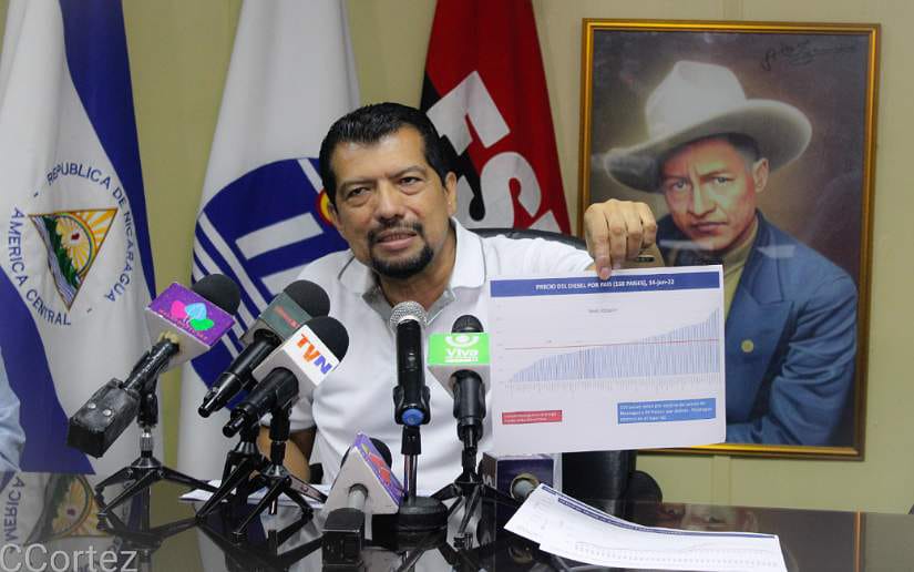 Gobierno de Nicaragua asume nuevamente el 100% del aumento de los combustibles
