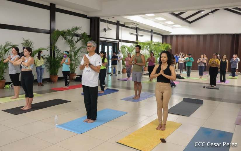Nicaragua celebró el Día Internacional del Yoga