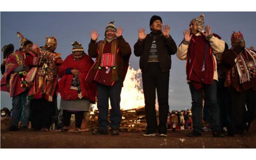 Nicaragua participa en celebración del año nuevo andino 5530 en Bolivia