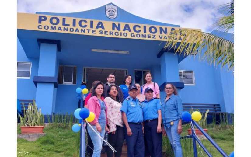 Inauguran comisaría de la mujer y niñez en Rancho Grande