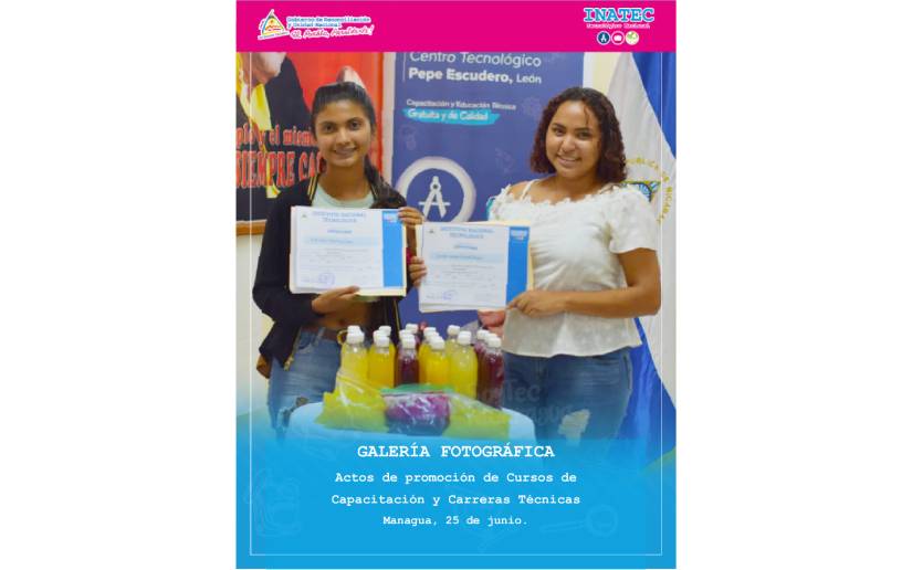 Realizan actos de promoción de cursos de capitación y carreras técnicas