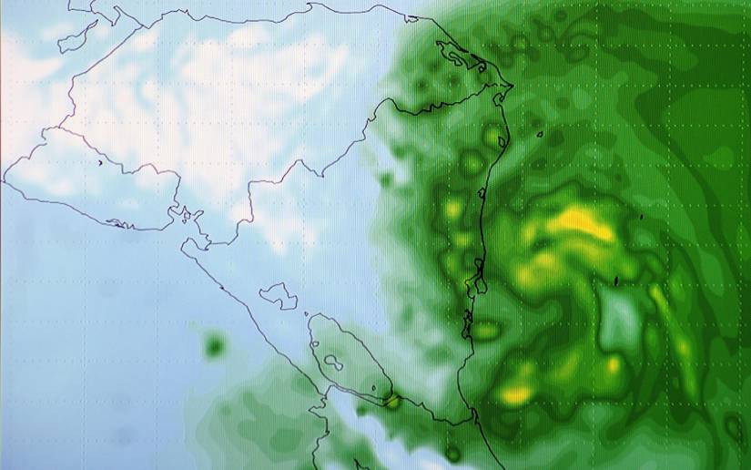 Gobierno de Nicaragua atento a disturbio tropical en el arco de las Antillas Menores