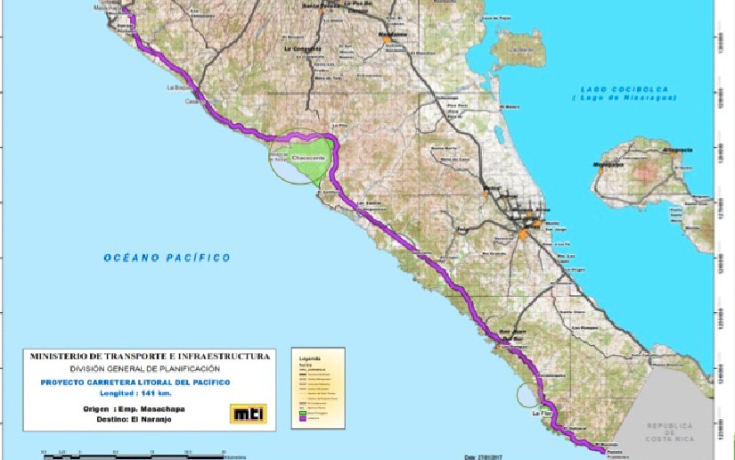 Asamblea Nacional aprueba crédito del BCIE para construir carretera costanera
