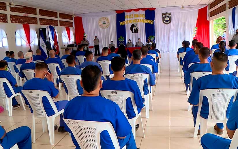 Privados de libertad del SPN de Tipitapa celebran el Día del Maestro Nicaragüense