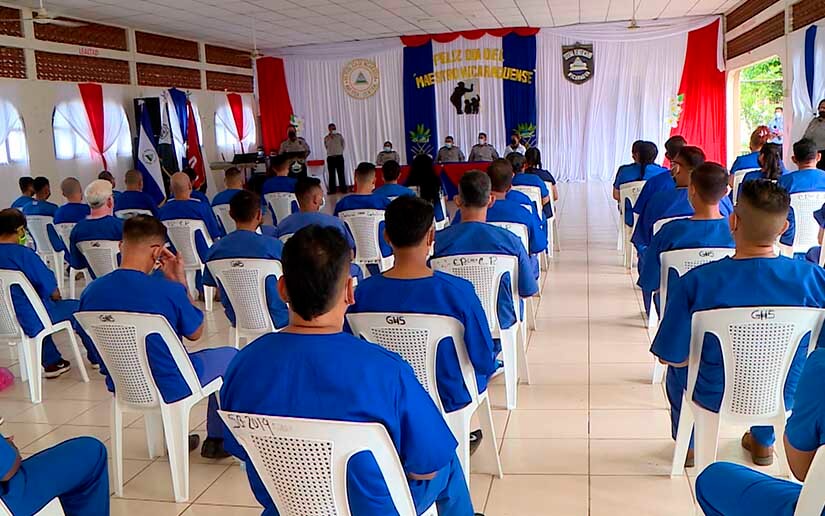 Privados de libertad del SPN de Tipitapa celebran el Día del Maestro Nicaragüense
