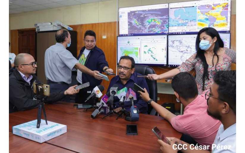 Ineter brinda información actualizada sobre fenómeno en formación en el Caribe