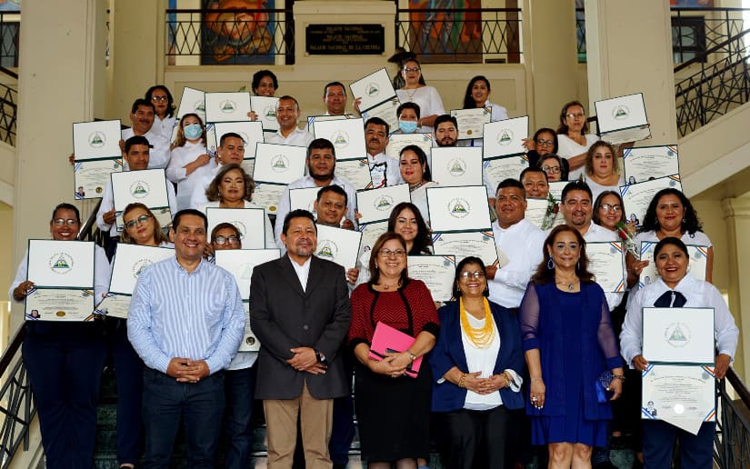 I promoción del postgrado en Gestión y Calidad Educativa en Nicaragua