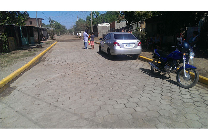 Inauguran proyectos de mejoramiento vial en Tipitapa