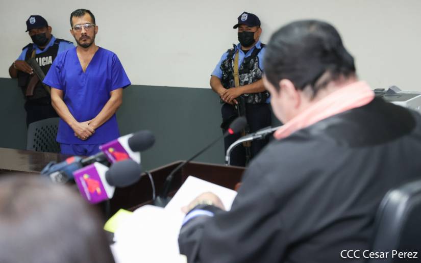 Condenan a 13 años de prisión al delincuente Félix Alejandro Maradiaga Blandón