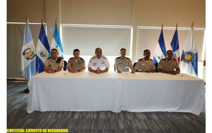 Ejército de Nicaragua en LVIII Reunión Ordinaria del Comité Ejecutivo de la CFAC