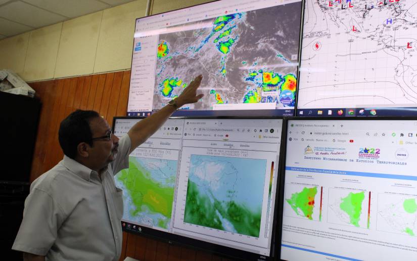 Ineter pronostica más lluvias en Nicaragua por nueva onda tropical