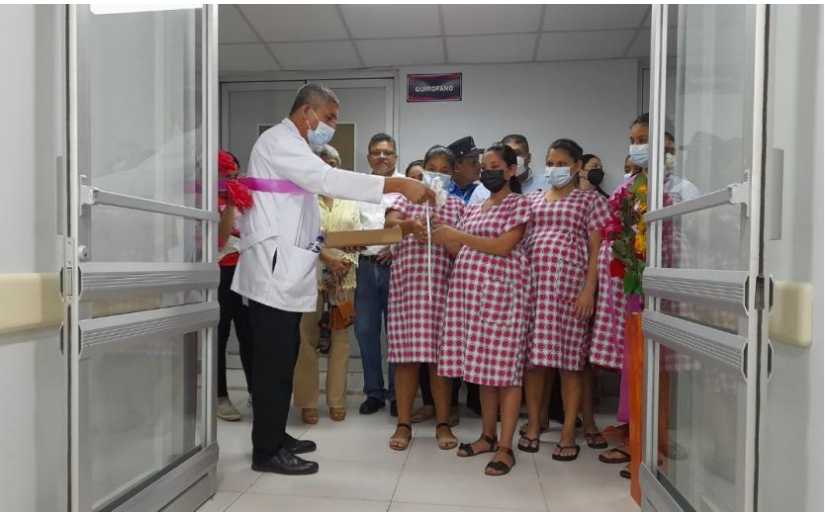 Inauguran mejoras y equipamiento en el hospital doctor Luis Felipe Moncada