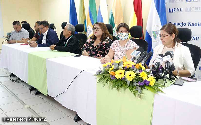 CNU da a conocer las actividades que estará desarrollando esta semana