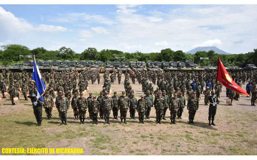 Ejército de Nicaragua clausura el primer ciclo de preparación combativa
