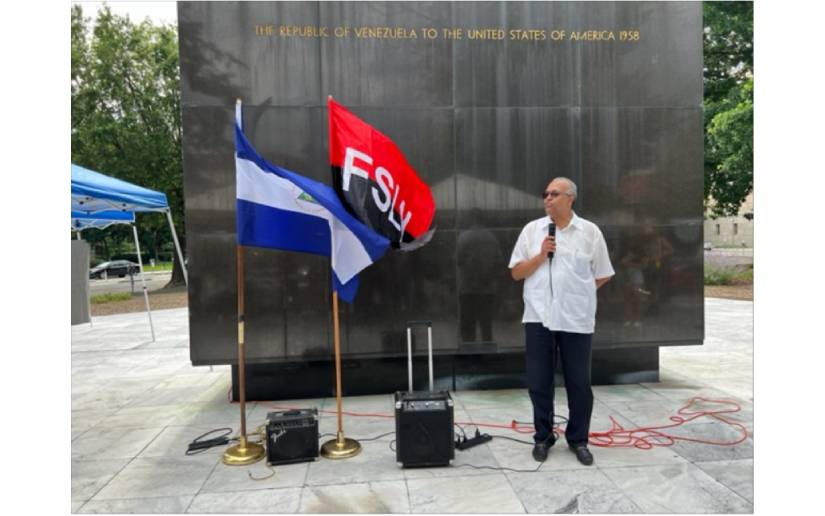 Celebran el 43 aniversario de la Revolución Sandinista en Washington
