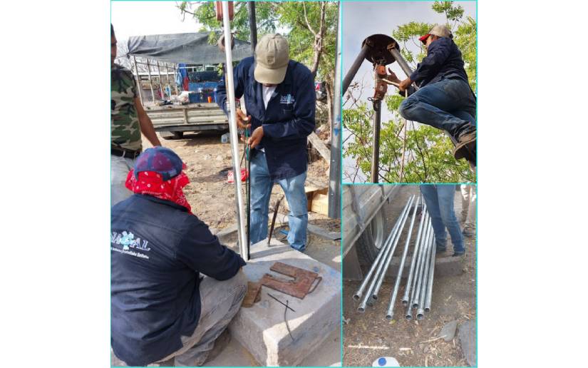 Enacal mejora Sistema de Agua Potable en la comunidad El Boquerón, Teustepe