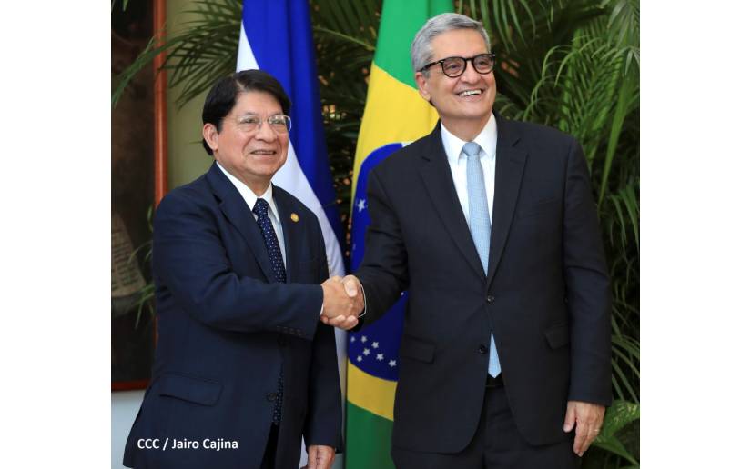 Nuevo embajador de Brasil en Nicaragua presenta Copias de Estilo