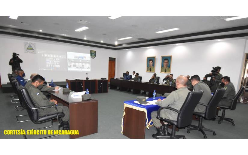 Ejército de Nicaragua en Capacitación sobre el Funcionamiento del PARLACEN