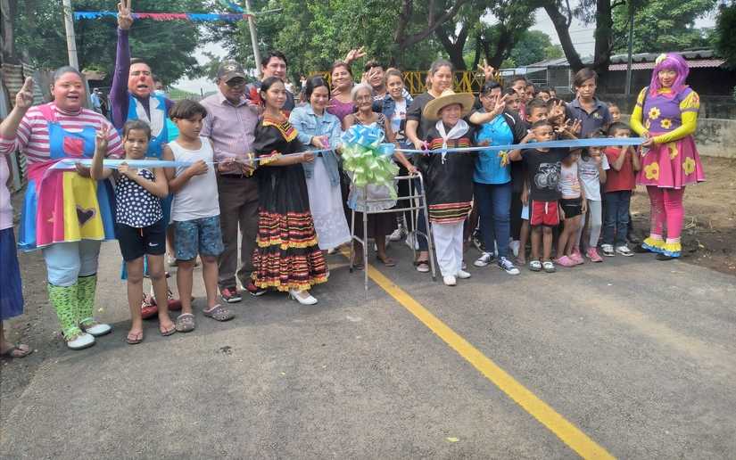 Barrio Hilario Sánchez ya cuenta con todas sus calles pavimentadas