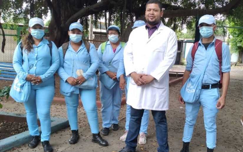 Ministerio de Salud realiza jornada epidemiológica en el barrio Farabundo Martí