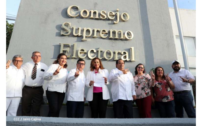 Alianza FSLN presenta candidaturas provisionales para Elecciones Municipales 2022