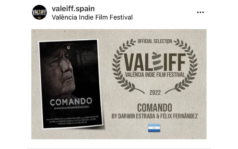 Documental Comando seleccionado en festivales de cine nacional e internacional