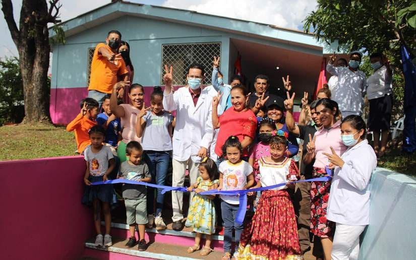 Rehabilitan puesto médico en comunidad Los Chocoyos de El Crucero