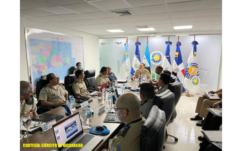 Ejército de Nicaragua participa en la XLVIII Reunión Ordinaria de la CFAC