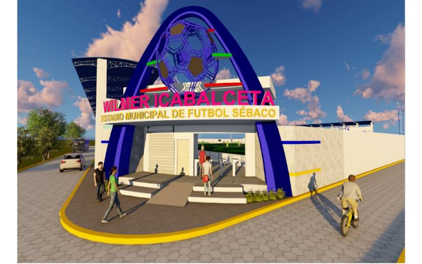 Así lucirá el nuevo Estadio de Fútbol de Sébaco, Matagalpa