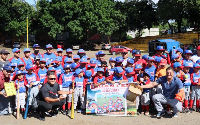 Alcaldía de Managua reinaugura Academia de Béisbol Gigantes de San Judas