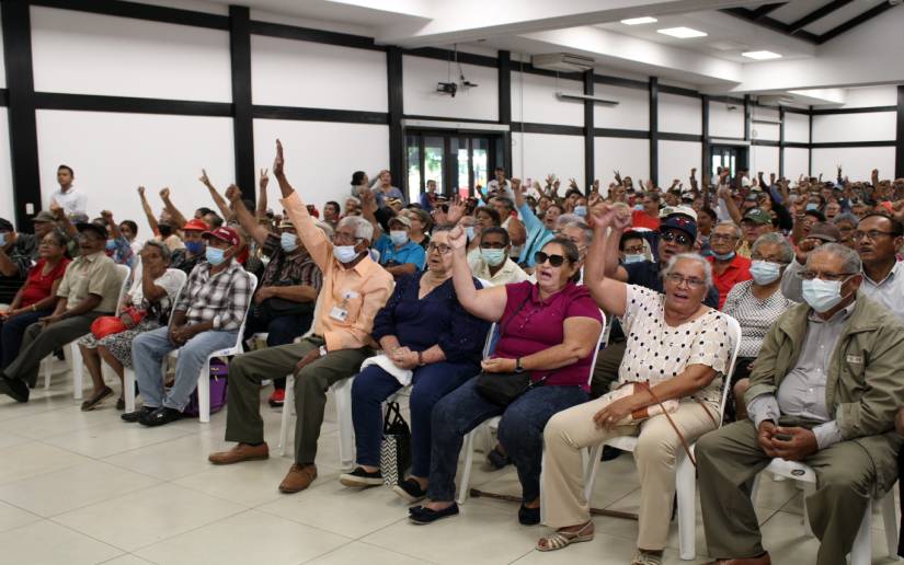 Adultos mayores de Nicaragua celebran 15 años de restitución integral de sus derechos