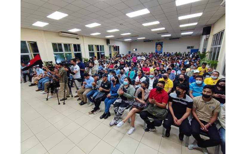 Estudiantes de la UNAN-Managua conocen propuesta de la Alianza Frente Sandinista