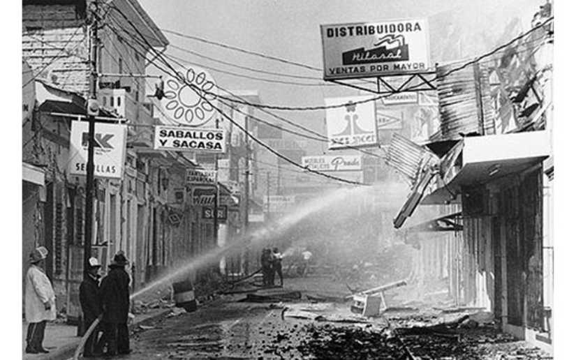 Se construye monumento dedicado a las víctimas del terremoto de 1972 en