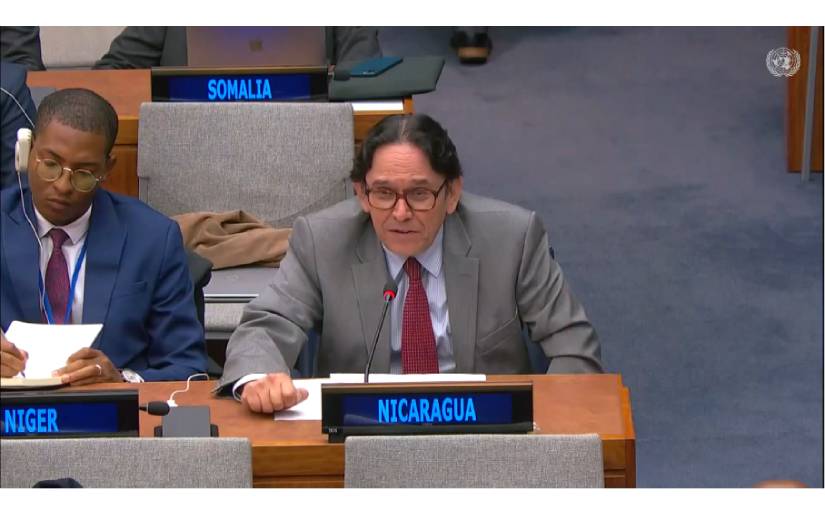 Nicaragua participa en Debate General sobre Descolonización en Cuarta Comisión de ONU