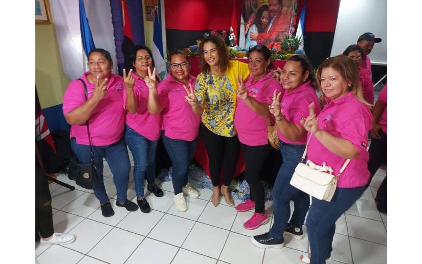 Transportistas de Managua respaldan plan de trabajo presentado por candidatos del FSLN