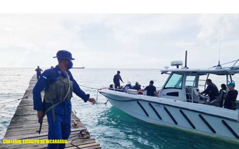 Ejército de Nicaragua realizó retención de migrantes ilegales en el Caribe Sur
