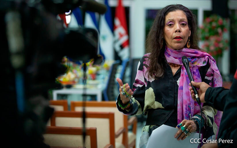 Compañera Rosario Murillo: Julia ya salió de Nicaragua dejando solo daños materiales