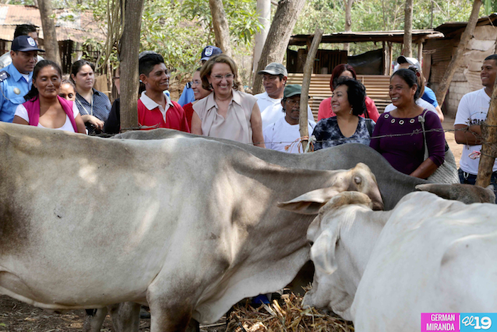 Rebeca Grynspan conoce experiencias de programas del Gobierno Sandinista en Nicaragua