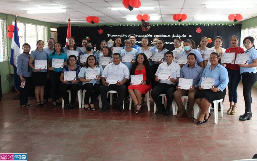 Directores y subdirectores culminan curso de formación continua